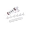 Cookie Press Gun Kit Batter Dispenser 20PCS Cookies Cream Press Icing Gun Syringe Nozzles Set Cake Decorating Tool Baking Gadget - 20-PC