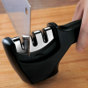 KNIFE SHARPENER Ceramic Tungsten Kitchen Knives Blade Sharpening System Tool USA XH - default