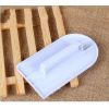 Cake Icing Smoother Cake Scraper Tool Cake Fondant Polisher Plastic Cake Decorating Tool Baking Tool - white