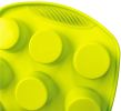 Non Stick Silicone Muffin Pan 12 Cups Cupcake Pan BPA-Free Food Grade Silicone Baking Molds Microwave Safe Dishwasher Safe - green