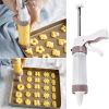 Cookie Press Gun Kit Batter Dispenser 20PCS Cookies Cream Press Icing Gun Syringe Nozzles Set Cake Decorating Tool Baking Gadget - 20-PC