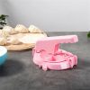 1pc Dough Pressing Tool Presser Dumpling Skin Press Dumpling Wrapper Making Mold - Pink