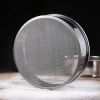 Super Fine Mesh Round Flour Sugar Powder Sifter, Stainless Steel Sieve Baking Sifter Strainer Mesh Cake Kitchen Tool Pan - 30cm