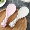 1pc; Rice Scoop; Non-stick Rice Paddle; Cute Bunny Standing Food Service Spoon; Home Creative Kawaii Rabbit Rice Shovel; Kitchen Utensils - Pink